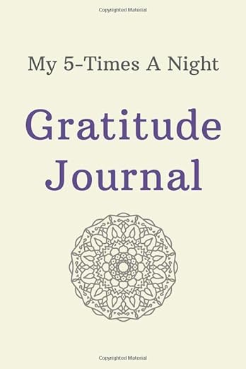 Gratitude journal paperback Notebook